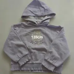 mezzo piano 120cm トレーナー フード付き　メゾピアノ