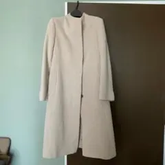 23区　ウール　アンゴラ　スタンドカラー コート