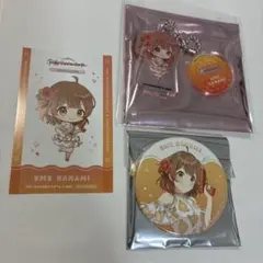 学マス スイパラ 第三弾 アクリルスタンドキーホルダー 缶バッジ 特典 花海佑芽