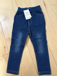 petit main【カットデニムスキニーパンツ】サイズ90