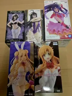 プライズフィギュアセット　アルベド　推しの子　デート・ア・ライブ　など