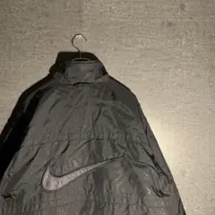90S NIKE ナイキ ナイロンジャケット リバーシブル デカロゴ 刺繍