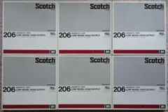 Scotch スコッチ 206 10号 オープンリールテープ 5巻 - メルカリ