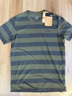 【新品未使用】THE NORTH FACE ヘザーブラックボーダー Tシャツ