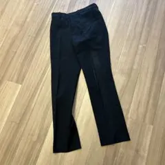 ユニクロ　感動パンツ丈長め　黒