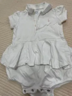 Ralph Lauren ポロ ロンパース 80cm ホワイト