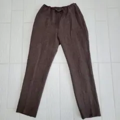 【美品】Essential エッセンシャル ウール混パンツ Lサイズ