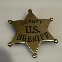 激レア】ディズニー DEPUTY U.S. SHERIFF 保安官バッジ - メルカリ