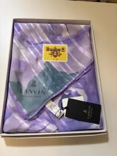 LANVIN COLLECTION スカーフ パープル系
