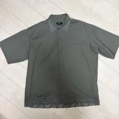 Schott 鯉刺繍 オープンカラー半袖シャツ XL - メルカリ