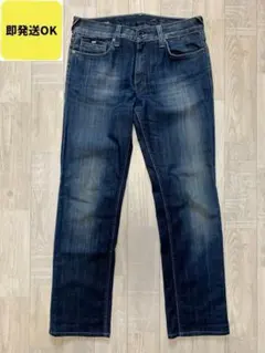 最終値下げ早い者勝ち】D-Staq Slim Jeans ダークブルー - メルカリ