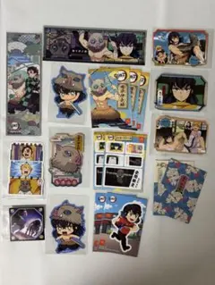鬼滅の刃 嘴平伊之助 シール ステッカー まとめ売り
