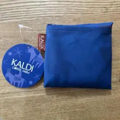 カルディ KARDI Helpers ブルー エコバッグ