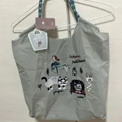 クスグル　刺繍トートバッグ　マチルダさんM