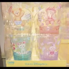 【完売品】ダッフィー　サニーファン　タンブラーセット　プラカップ　ディズニーシー