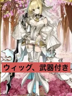 FGO ブラダマンテ 英霊祭装 コスプレ 衣装＆ウィッグセット - メルカリ