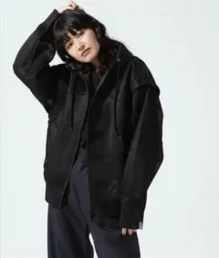 MAISON SPECIAL/2way See-through Hoodieのサムネイル