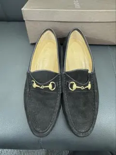 GUCCI 90s ホースビットローファー スエード 9D - メルカリ