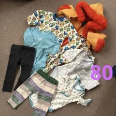 男の子80☆アウター、パジャマ、パンツや肌着など7点　　　　り-2