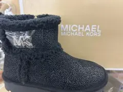 MICHAEL KORS ブラック ムートンブーツ