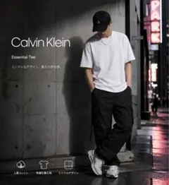 Calvin Klein 白Tシャツ 半袖 ロゴ ホワイト シンプルのサムネイル