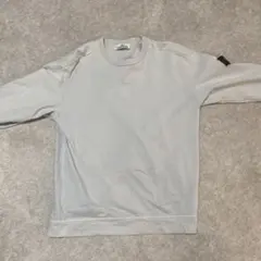STONE ISLAND ライトグレー 長袖Tシャツ