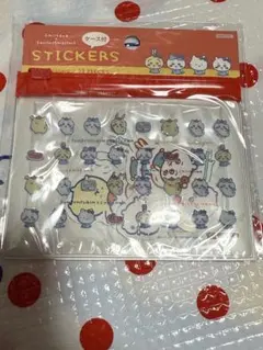 ちいかわ　サンリオ　ケース付きシールセット