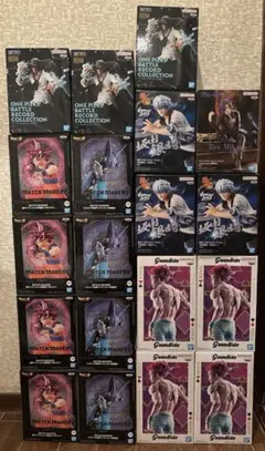 新作ジャンプ系フィギュア19個 ハンターハンター ドラゴンボール ワンピ など