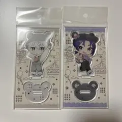 ブルーロック アクリルスタンド 玲王 凪 遊園地 アクスタ くま