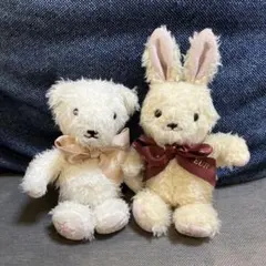 メゾンドフルール　マスコット　キーホルダー　うさぎ　くまのサムネイル