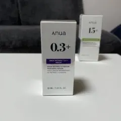anua 0.3+ レチノール ナイアシン美容液 30mL