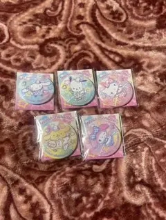 『即日発送』セブンイレブン サンリオ×オリジナル缶ミラー 全5種セット