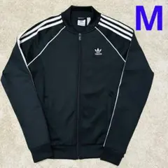 adidas アディダス トラックジャケット トレフォイル M ブラック