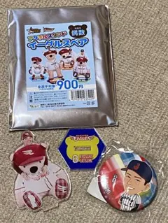 楽天イーグルス　♯8辰己　アクスタ&缶バッジ