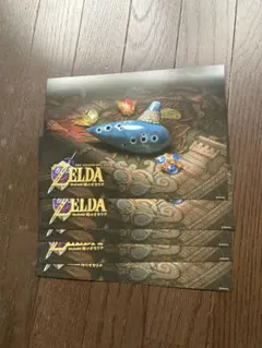 ゼルダの伝説 時のオカリナ ビッグカメラ限定フライヤー　5枚セット