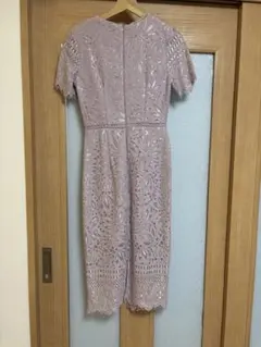 fayth レースワンピース　パープル