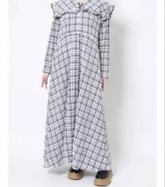IRENE アイレネ シャツワンピース チェック フラワー柄 36 - メルカリ