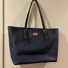 MICHAEL KORS ネイビー トートバッグ