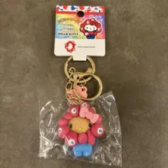 ハローキティ ミャクミャク キーホルダー 日焼けシリーズ