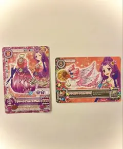 アイカツ サイン入り　サマーナイトムーンドレス　サマーナイトムーンアクセ