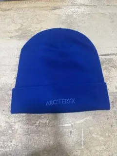 ARC'TERYX 青 ニット帽 フリーサイズ - メルカリ
