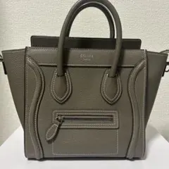 CELINE ラゲージ ナノショッパー 2way ショルダーバッグ スリ