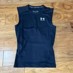 UNDER ARMOUR ヒートギアコンプレッションスリーブレス シャツ　Mのサムネイル