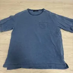 NANO UNIVERSE TOKYO ポケットTシャツ ブルー　Mサイズ