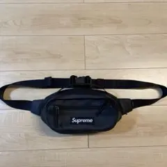 supreme leather waist bag 2023FW