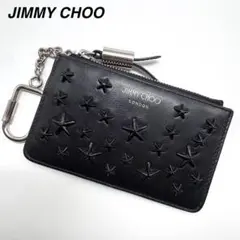 JIMMY CHOO ブラック レザー カードケース 名刺入れ - メルカリ