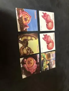 こびとずかん　ステッカー　6枚セット