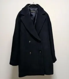 アーバンリサーチ　Pコート　ラグラン　36　ダークネイビー