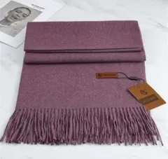 24H以内発送★柔らかカシミヤ100％★暖かカシミヤ大判マフラー♪102DPP