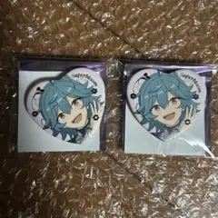 あんスタ スタフォニ4th ハート缶バッジ ライカ 宝丈萊香 2点